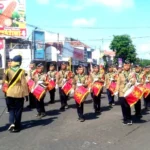 Drumband Surya Melati HW Watukebo Meriahkan Milad Muhammadiyah di Jember