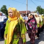 Meriahnya Pawai Taaruf Milad Muhammadiyah di Bungah Gresik