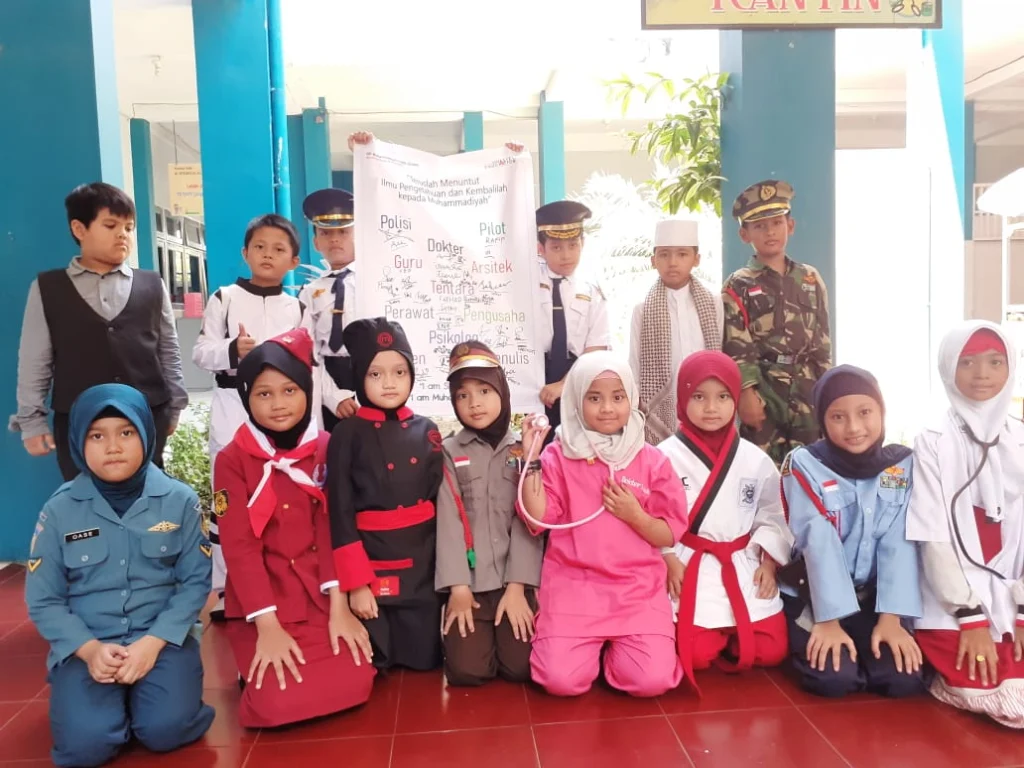 Perayaan Milad Muhammadiyah di SD Mugeb Diikuti Penandatanganan Komitmen Siswa Menggapai Cita-Cita