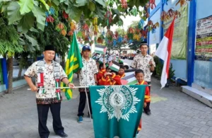 Milad Muhamamdiyah di SD Muwri: Sekali Pawai Tiga Tujuan Terlampaui, Ada Peduli Palestina