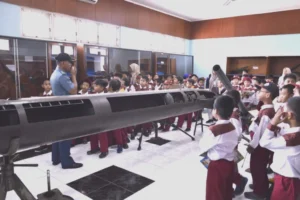 Serunya Siswa SD Mugeb Kunjungi Museum Loka Jaya Crana dan Taman Flora