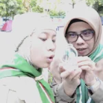 Belajar Kompas dan Mata Angin di Kemah Kepanduan HW SD Mugeb