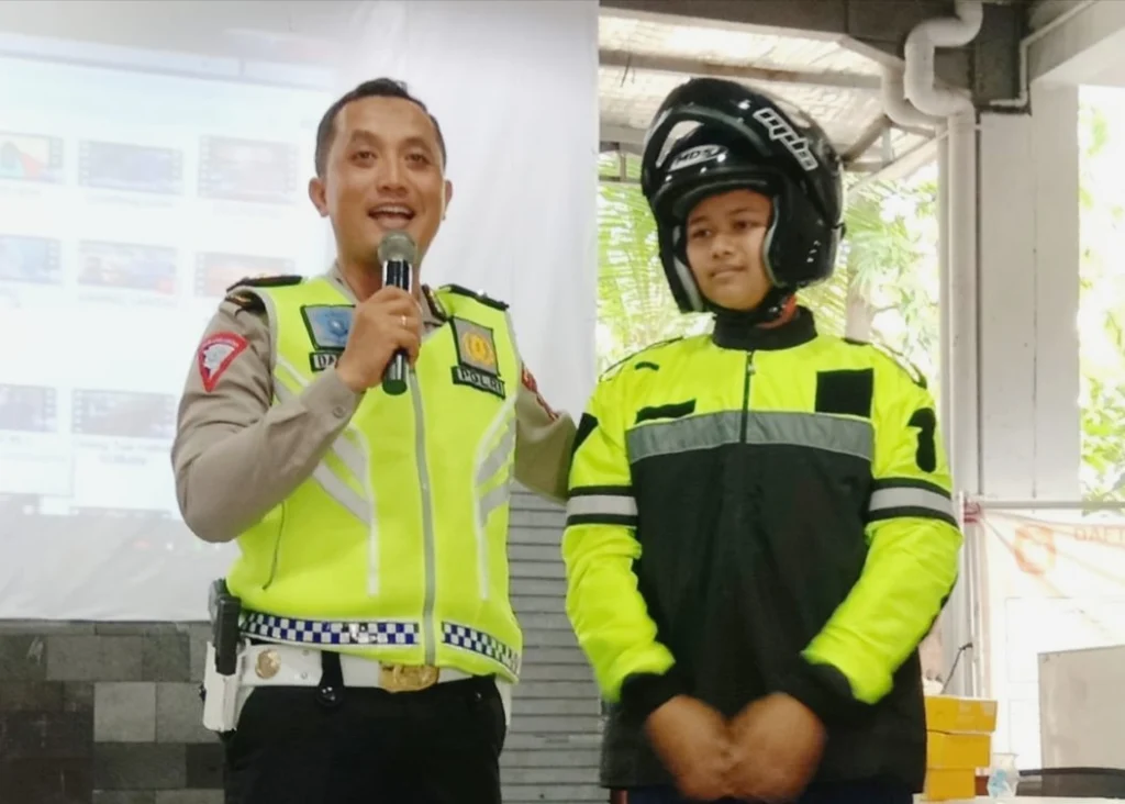 Police Goes to School di Spemdalas: Tertib Lalu Lintas Cermin Budaya Bangsa