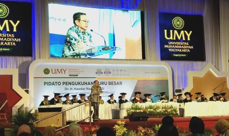 Prof Haedar Nashir Contoh bagi Warga Muhammadiyah untuk Gigih Menuntut Ilmu