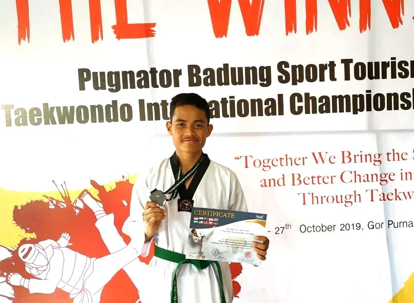 Siswa SMK Mutu Harumkan Indonesia di Ajang Taekwondo International Championship