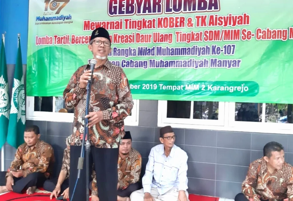Peringati Milad Muhammadiyah, PCM Manyar Gelar Gebyar Lomba