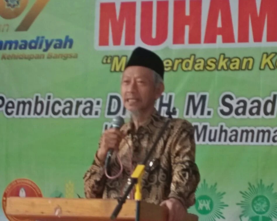 Ini Resep Awet Muda Muhammadiyah Menurut Saad Ibrahim