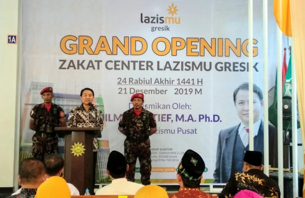 Tempati Kantor Baru di Zakat Center, Lazismu Gresik Ditarget Rp 10 Miliar