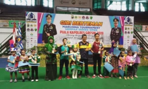 Kali Pertama Tampil, Gita Surya Persada Langsung Raih Prestasi di Marching Tournament Piala Kapolres