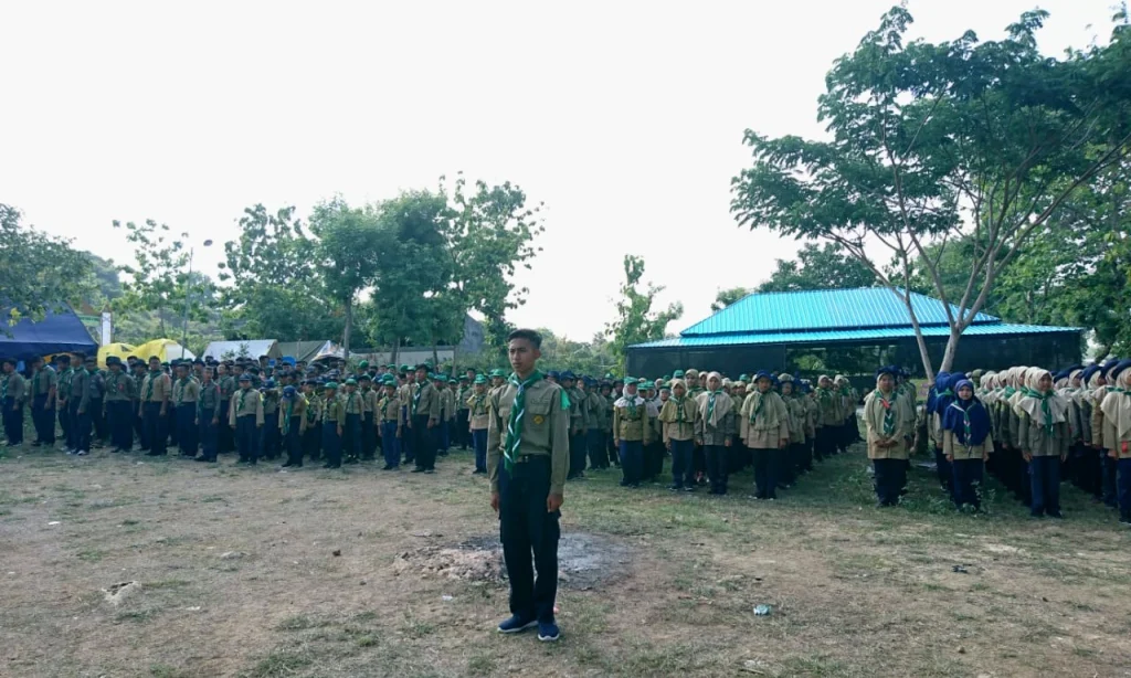 598 Siswa Se-Gresik Ikuti Perkemahan Hizbul Wathan