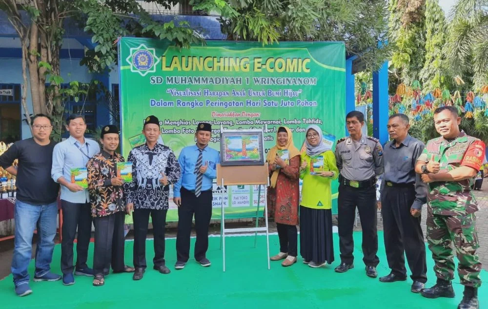 E-Comic ‘Maslahat di Balik Pohon’ Diluncurkan SD Muwri
