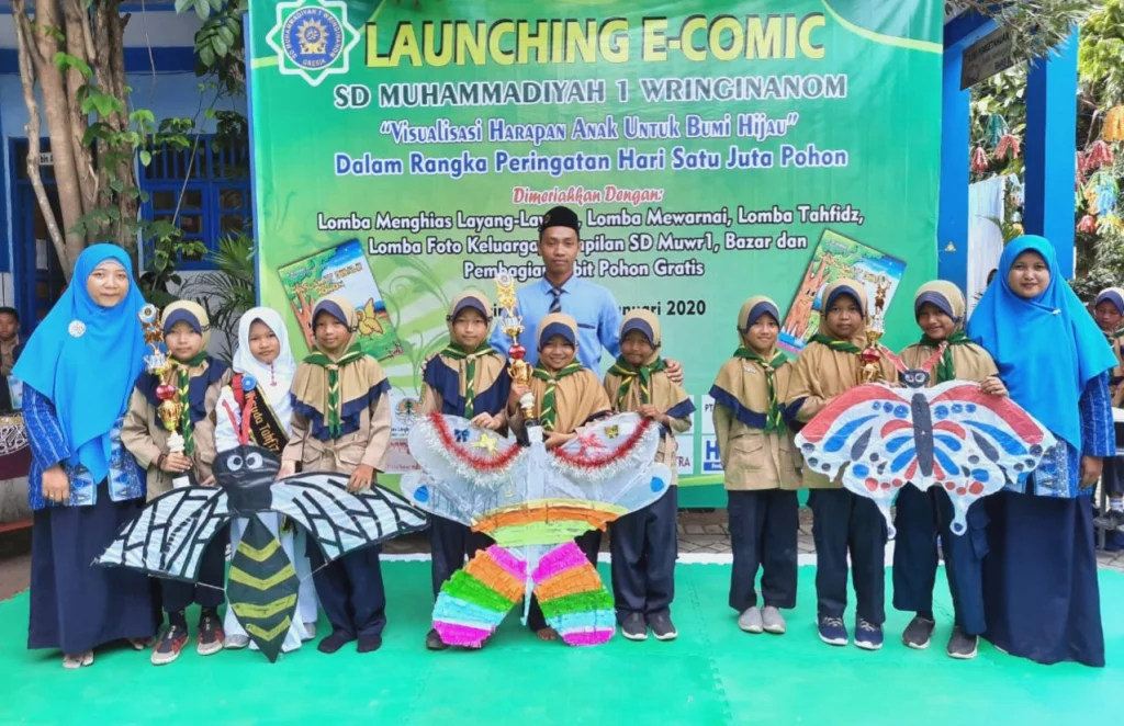 Permainan Tradisional Layangan Dihidupkan SD Muwri