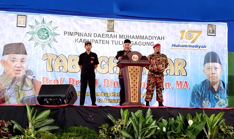 Din Syamsuddin: Tulungagung Bisa Menolong Bangsa Ini