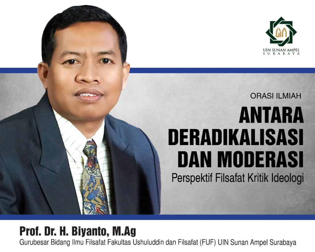 Pidato Pengukuhan Prof Biyanto: Deradikalisasi dan Moderasi