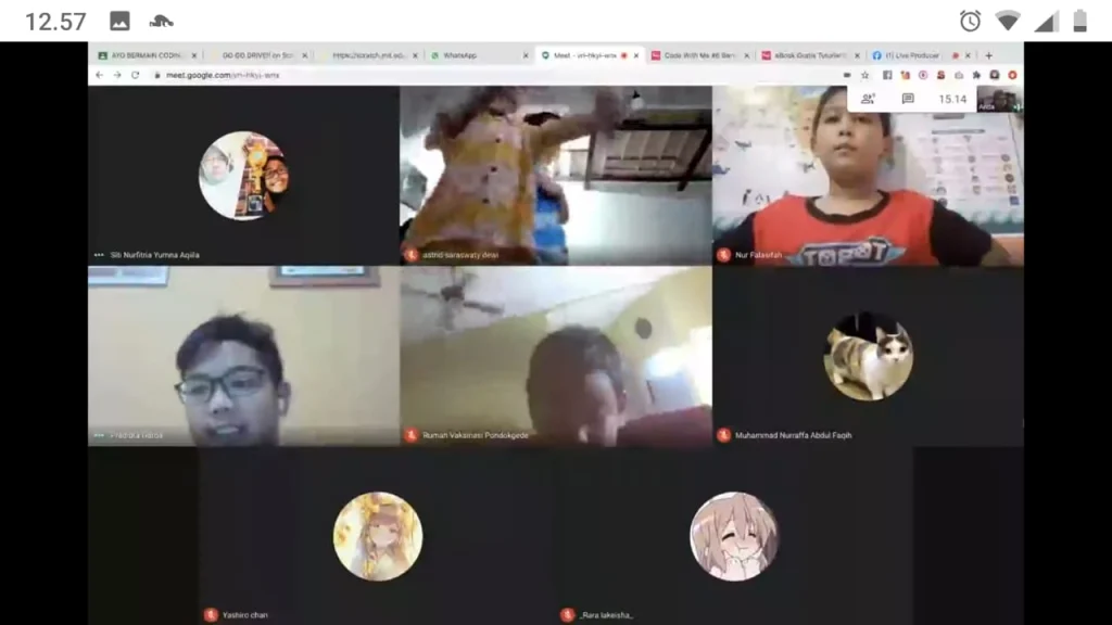 Siswa SDMM Bikin Game Balap Mobil