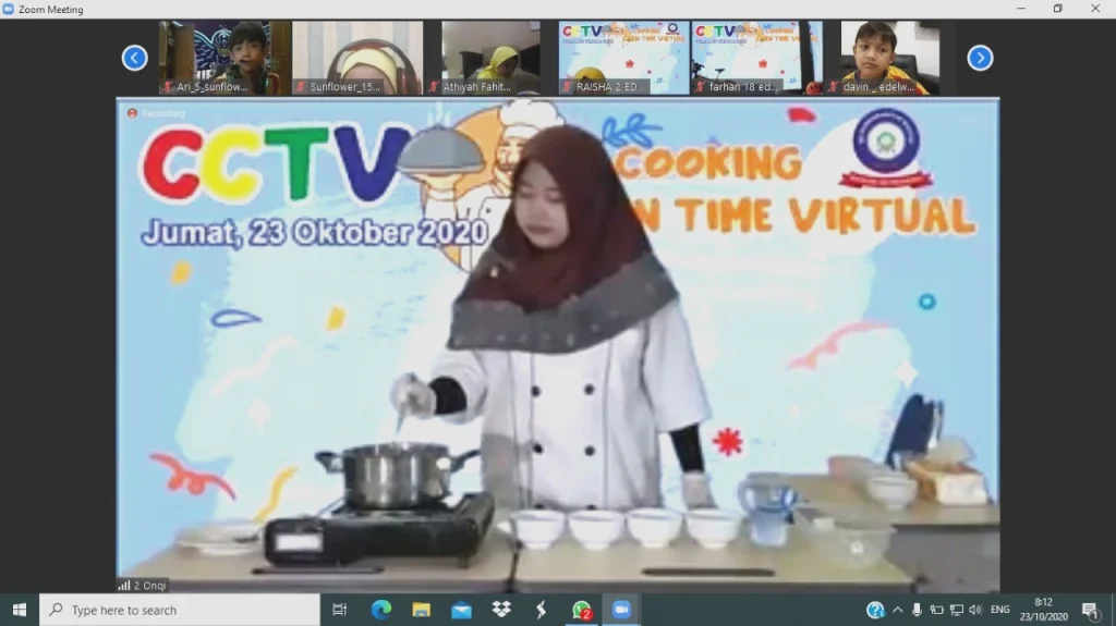 CCTV, Kelas Masak Virtual SDMM