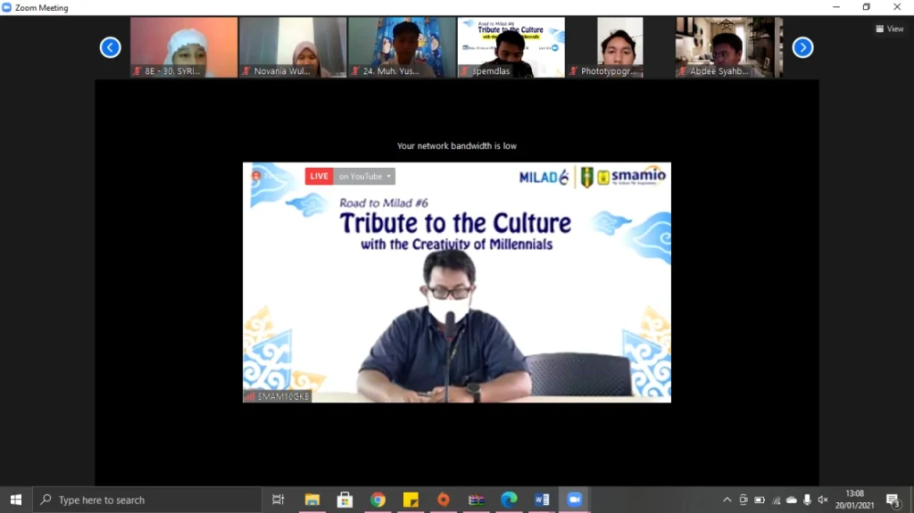 Lomba Daring Milad Ke-6 Smamio, Ini Juaranya