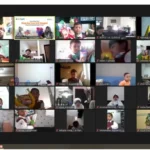 Asyiknya Bikin Buket Snack di PJJ SD Mugeb