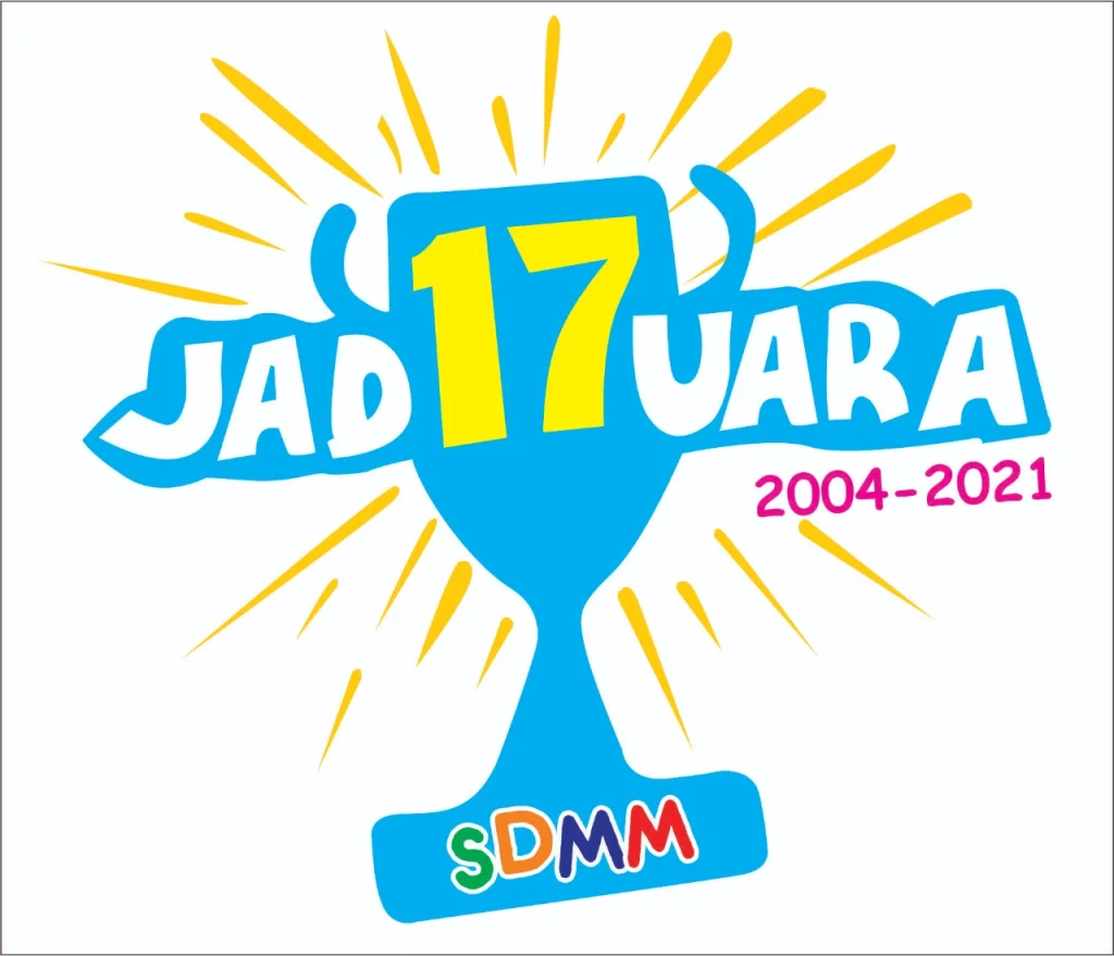 Logo Terpilih Milad Ke-17 SDMM JAD17UARA