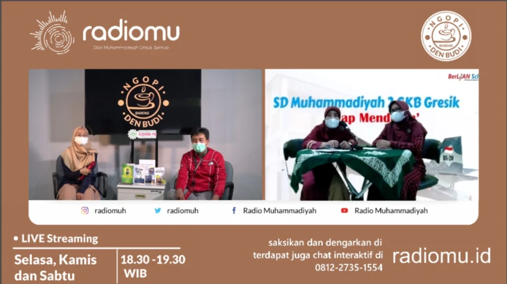 ‘Sulap Kelas Jadi Studio’ Bawa Berlian School Ngopi Bareng Den Budi