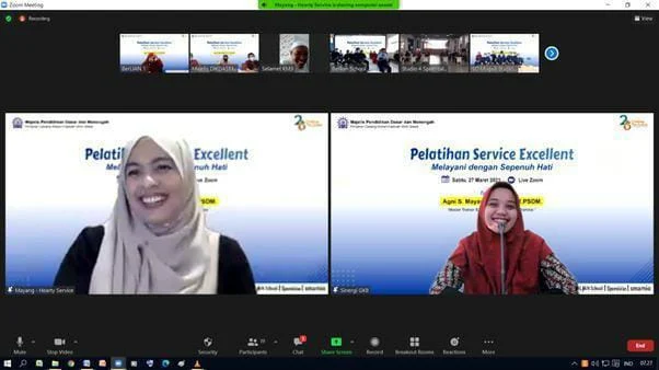 Mugeb School Gelar  Pelatihan Excellent Service