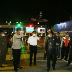 Menko PMK Cek Penyekatan Mudik di Gerbang Tol