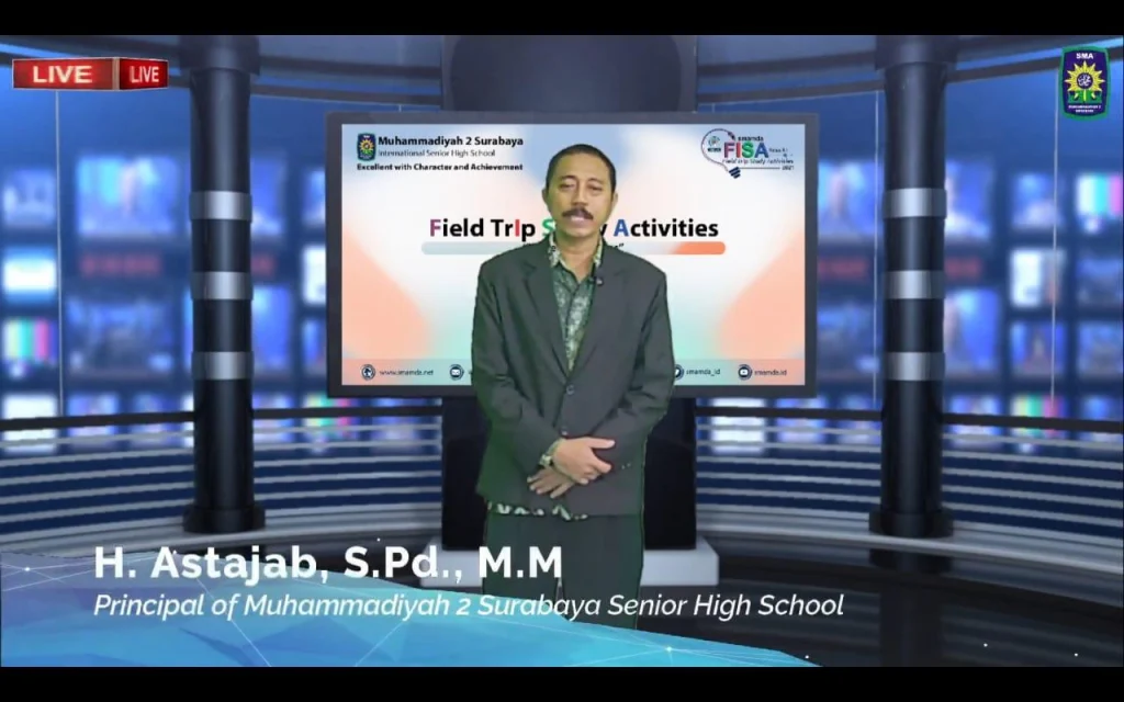 FISA Smamda Surabaya Hadirkan Penemu Minuman Sari Mawar Organik