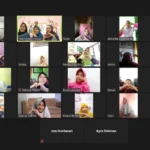 Halalbihalal Virtual SD Almadany, Seru!