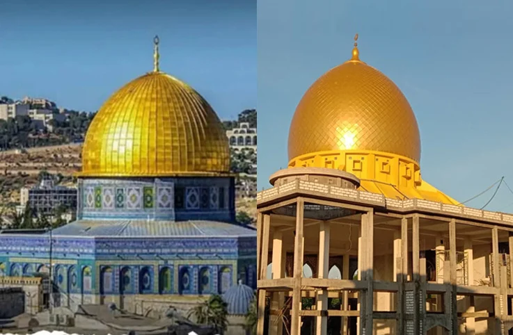 Dome of The Rock Palestina ‘Dipindah’ ke Panceng