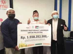 Rahasia Lazismu Lamongan Himpun Dana Palestina Rp 1,7 M, Tertinggi di Jatim