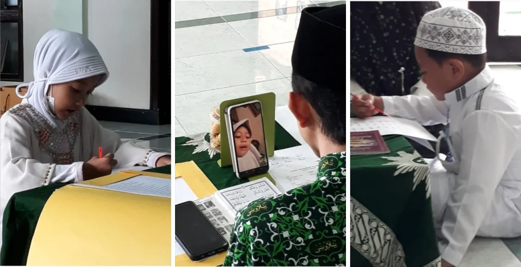 Munaqasyah Hybrid System Digelar TK Aisyiyah 69 Rungkut