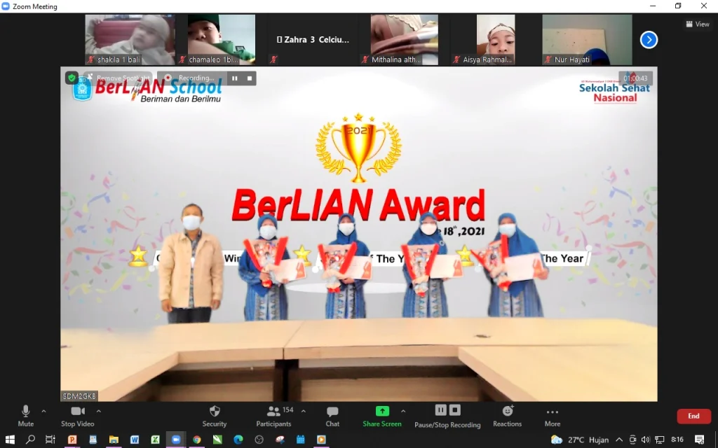 Berlian Award 2021, Ini para Peraihnya