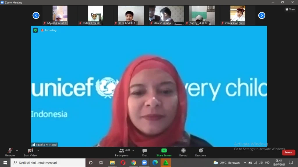 Saran Education Officer Unicef untuk Anak-Anak Berlian