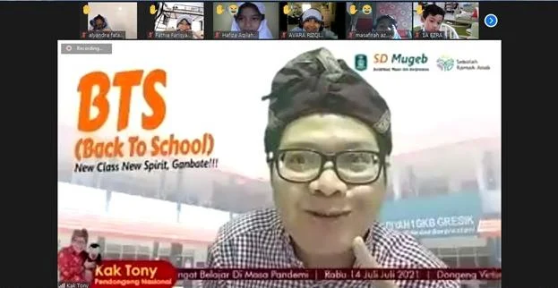 Kisah Kak Tony tentang Siswa yang Bosan Daring