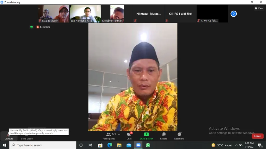 Wukuf dan Idul Adha dalam Kajian Smamsatu Gresik