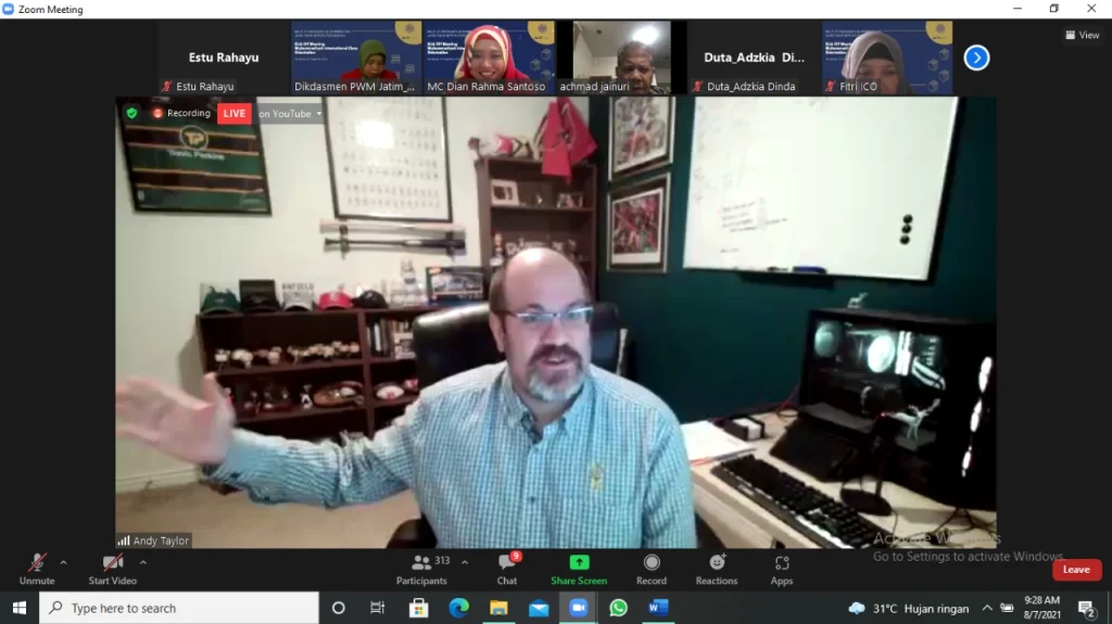 Andy Taylor: Thanks Muhammadiyah