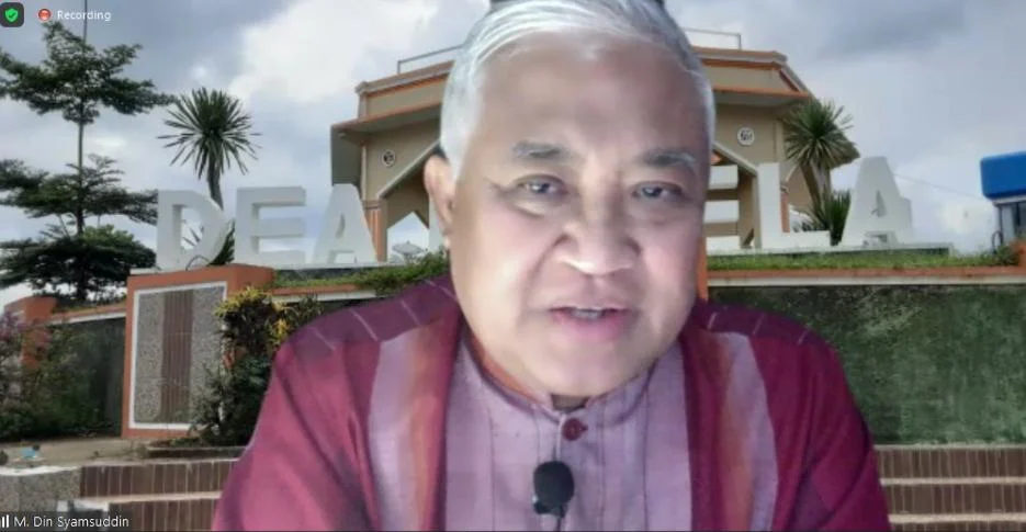 Din Syamsuddin: Hiduplah bersama Allah