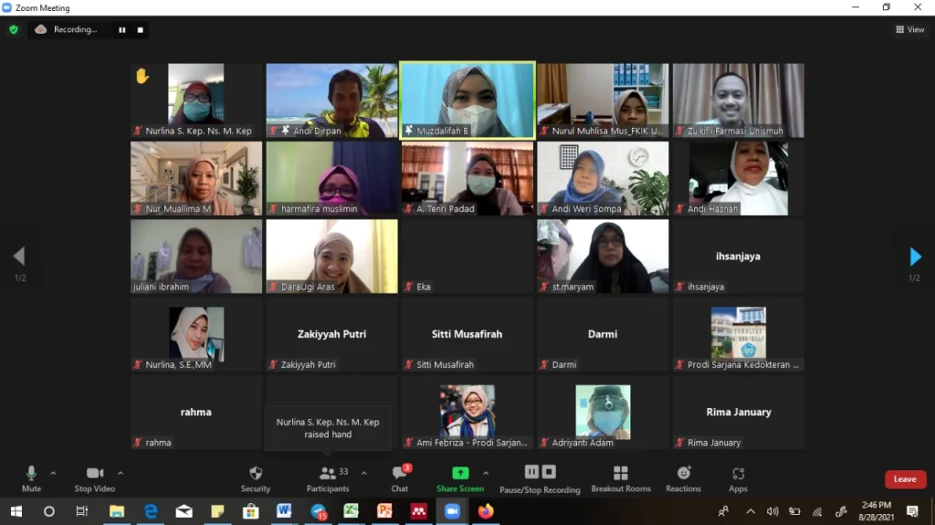 FKIK Unismuh Mengelar Workshop Penulisan Publikasi Internasional Terindeks