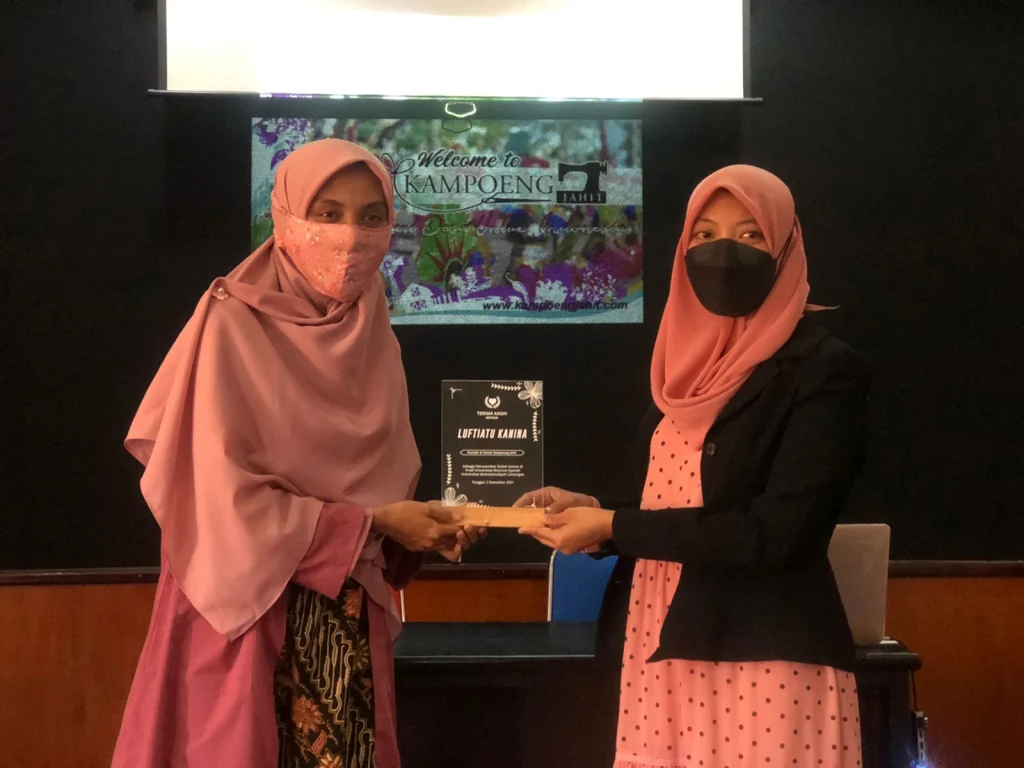 Prodi Ekonomi Syariah Umla Teken MoU dengan Kampoeng Jahit