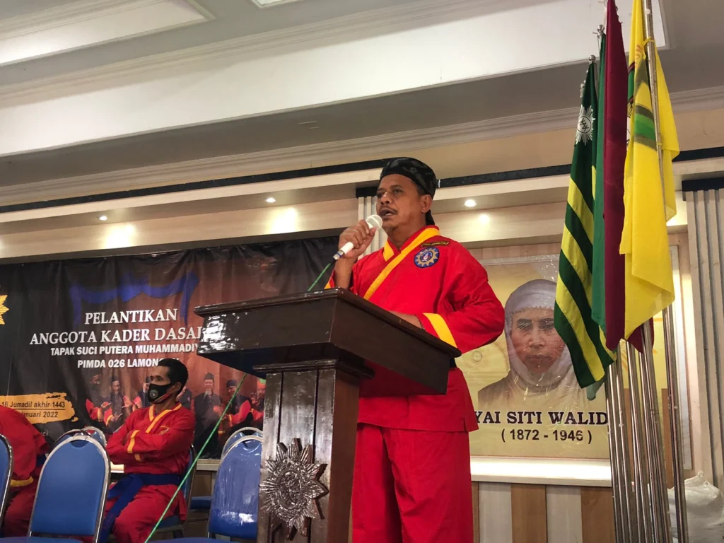 Kekuasaan Empat Raja, Pesan untuk Tapak Suci Lamongan