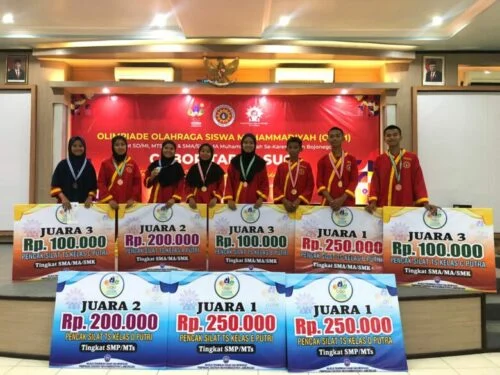 Santri Al-Mizan Panen Medali Olimpiade Olahraga