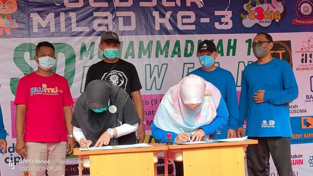 SD Mutu Bawean Resmi Kerja Sama dengan SDMM