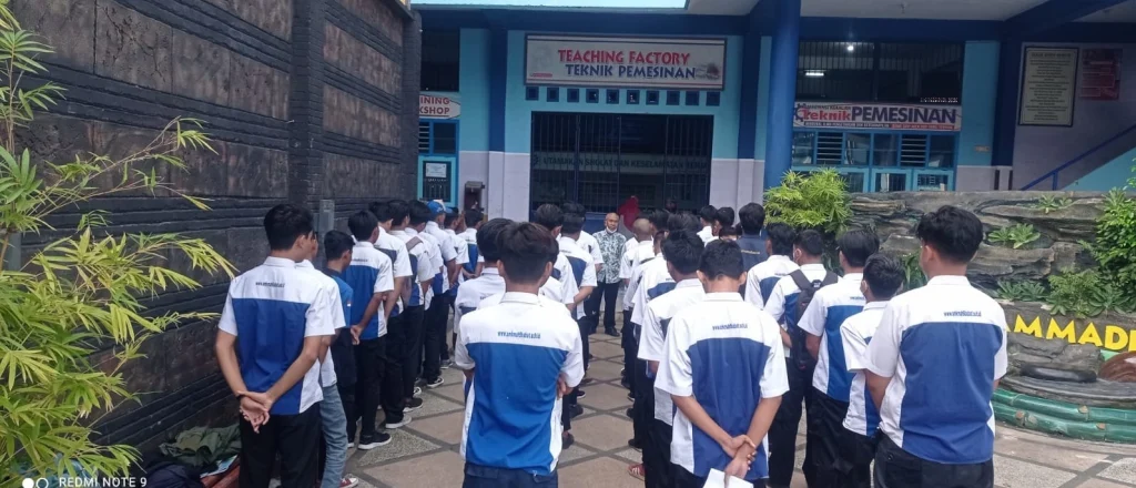 Siswa SMK Muhlibat Jalani Pra UKK