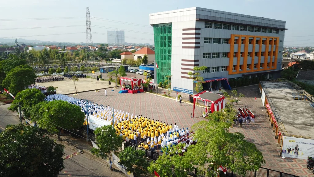 1945 Siswa Mugeb School Upacara HUT Kemerdekaan
