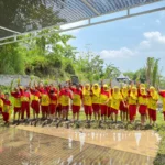 Outbound dan Menanam Padi di Tlogo Sewu, Serunya kayak Begini