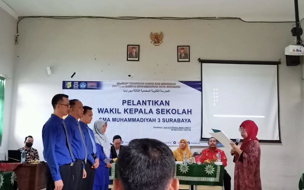 Lantik Wakil Kepala Sekolah Smamga, Ini Harapan Majelis Dikdasmen PWM Jatim