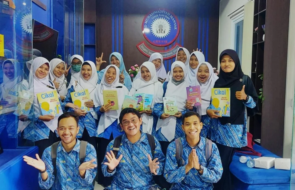 SDIT Al Mufidah Menganti Kunjungi SDMM, Tertarik Sistem Pembelajaran