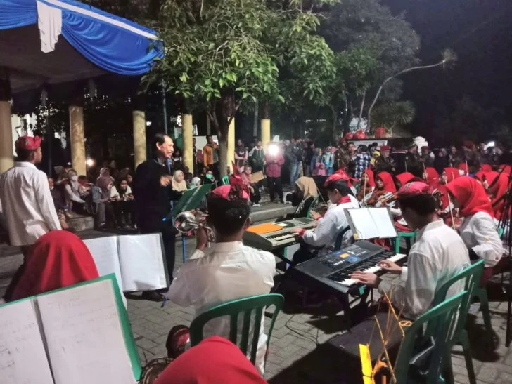 Siswa SMAMX Surabaya Unjuk Gigi di Acara Pentas Seni Musywil