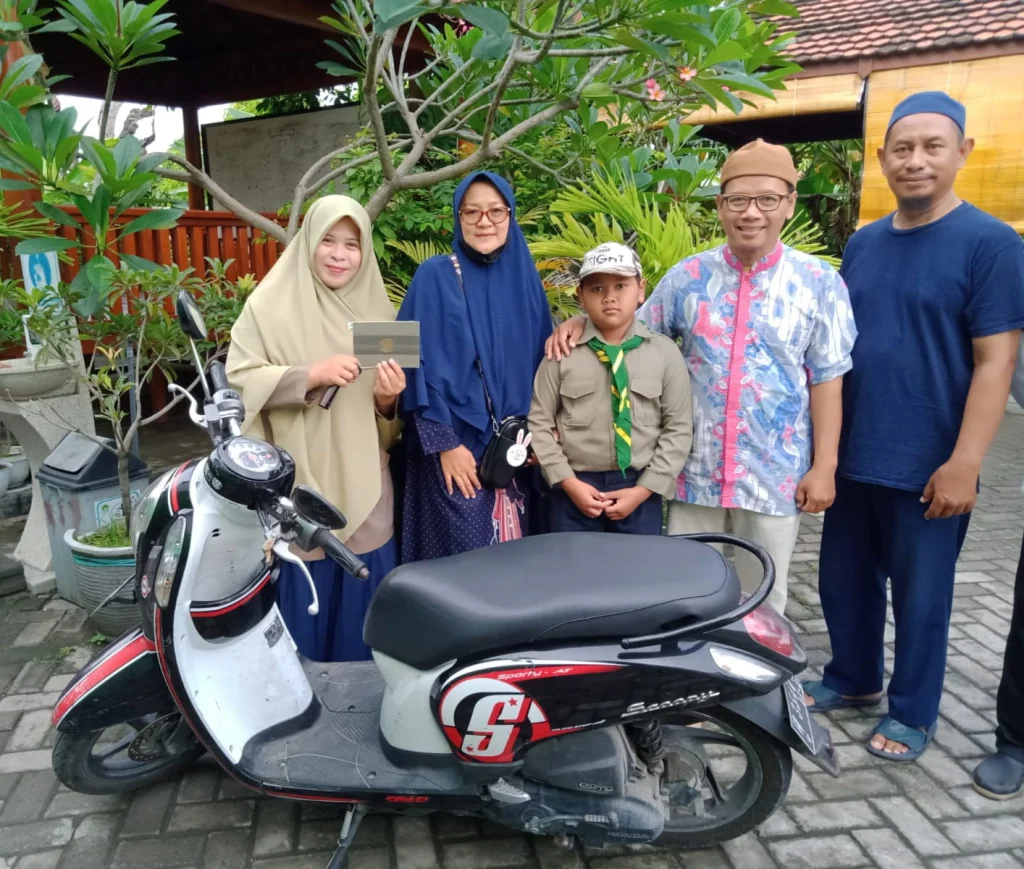 Pembangunan Sekolah Butuh Dana Rp 360 Juta, Siswa SD Almadany Sumbang Motor