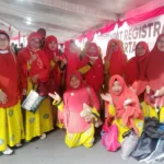 Batik Bambu Dresscode Aisyiyah Magetan Mejeng di Kajian Ramadhan